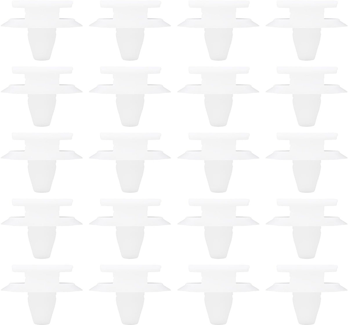 Dailygoods- Afdichtingstrip 20 Stuks - Bevestigingsclips - Voordeur - Compatibel met Citro
