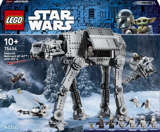LEGO Star Wars AT-AT de l'Empire en ruine avec INT-4 Kit de construction pour enfants et décoration 75454
