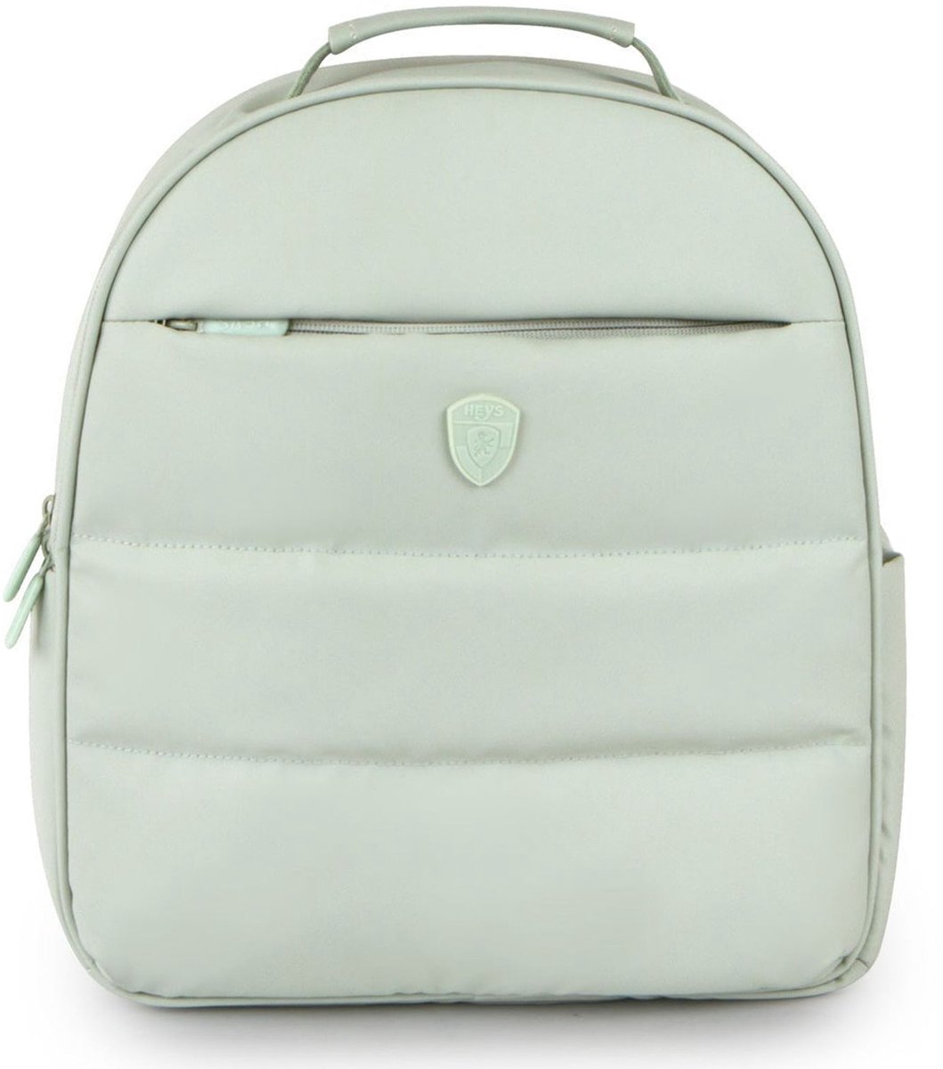 HEYS vrijetijdsrugzak rugzak The Puffer Backpack 13L Sage Green mintgroen