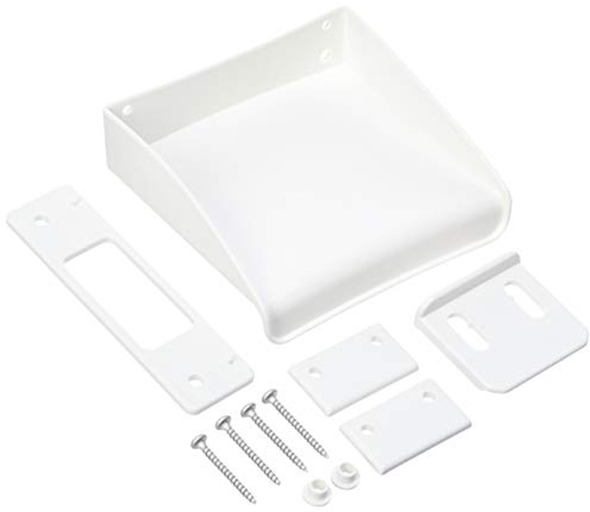 Bevestigingsset Toilet - Montage Kit - Camper Stabiliteit - Specifieke Pasvorm - 26 cm Lengte - Grijs