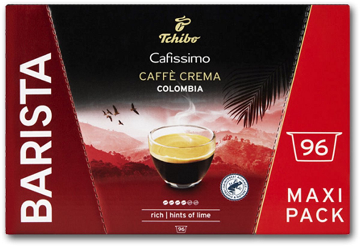 Tchibo Cafissimo Caffè Crema Colombia 96 Capsules