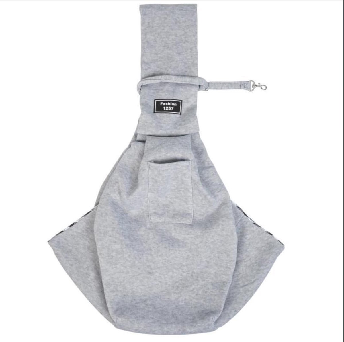 Dailygoods- Draagzak Huisdier - Zachte Stof - Handsfree Draagtas - Voor Honden/Katten tot 6,8 kg - Veiligheidslijn - Geschikt voor Reizen/Wandelen - Huisdierentas