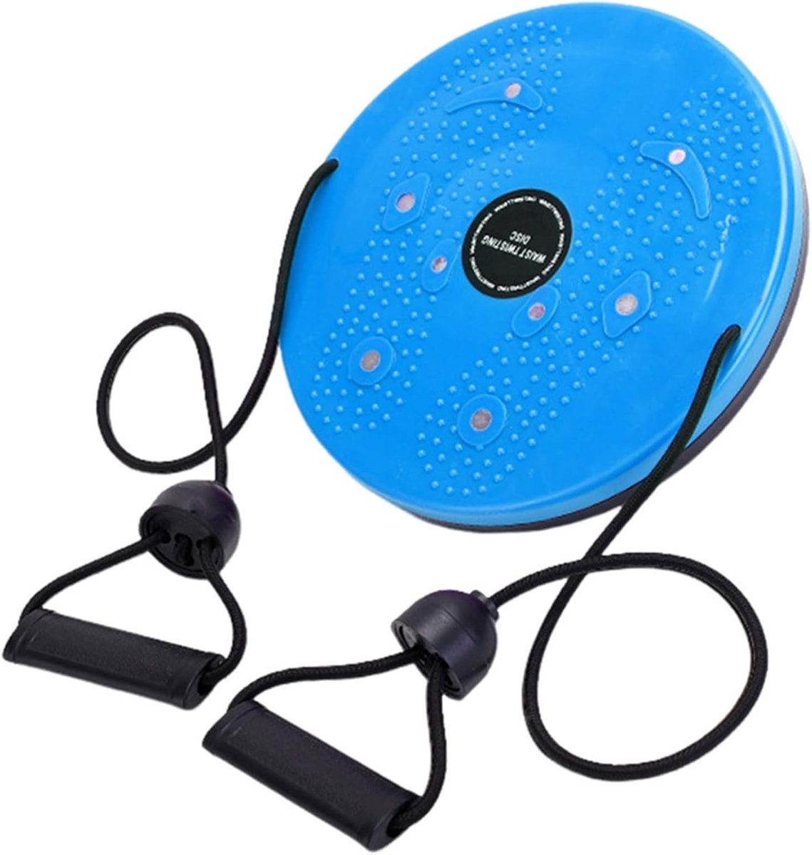 Taille Twisting Disc - Balansbord Trainer - Thuis Fitness - 3D Massage Magneten - 25 cm Diameter - Blauw