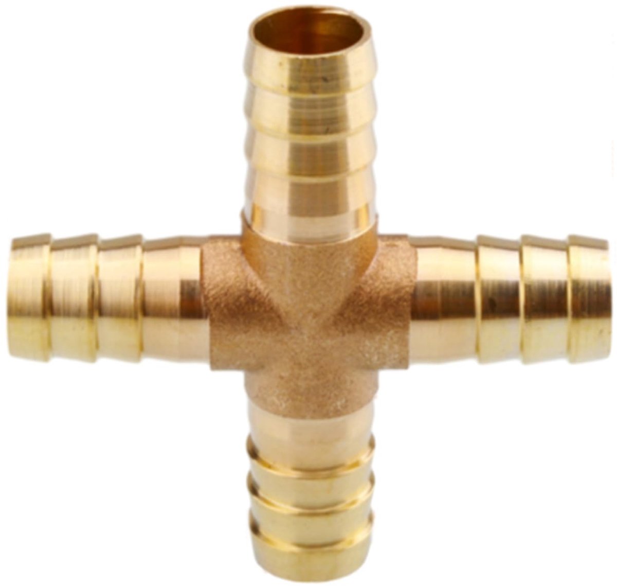 Dailygoods- Slangfitting 4-weg - Slangkoppeling - Koppelstuk