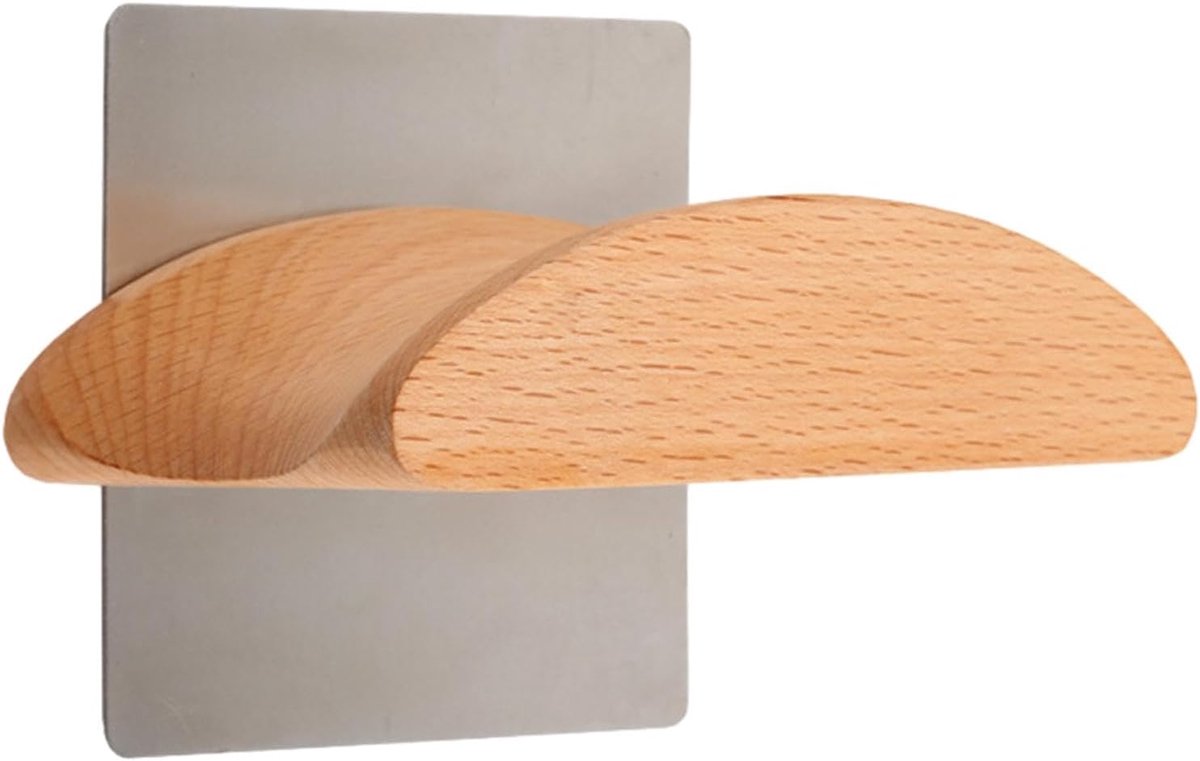 Hoofdtelefoon Houder - Hoofdtelefoon Hanger - Bureau Organisatie - Zelfklevend Hout - 10.8 cm - Standaard