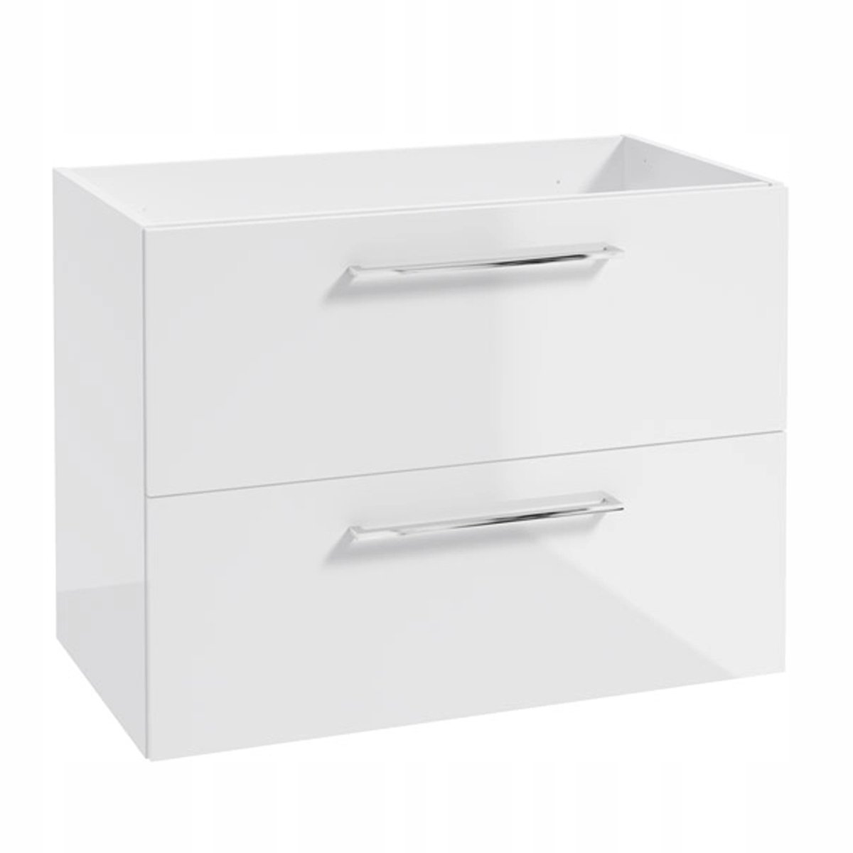 STAMAR - Badkamerkast voor onder de wastafel 70 cm hangend met 2 lades en soft-close - wastafelonderkast - badkamermeubel
