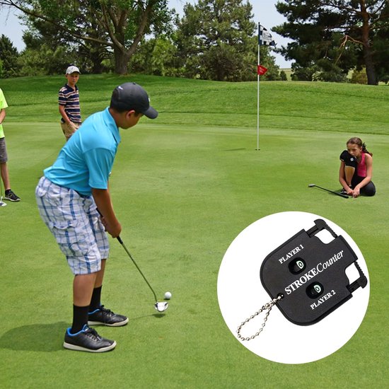 Dailygoods - Draagbare Golf Slagteller voor 2 Spelers van Dailygoods — afbeelding 2