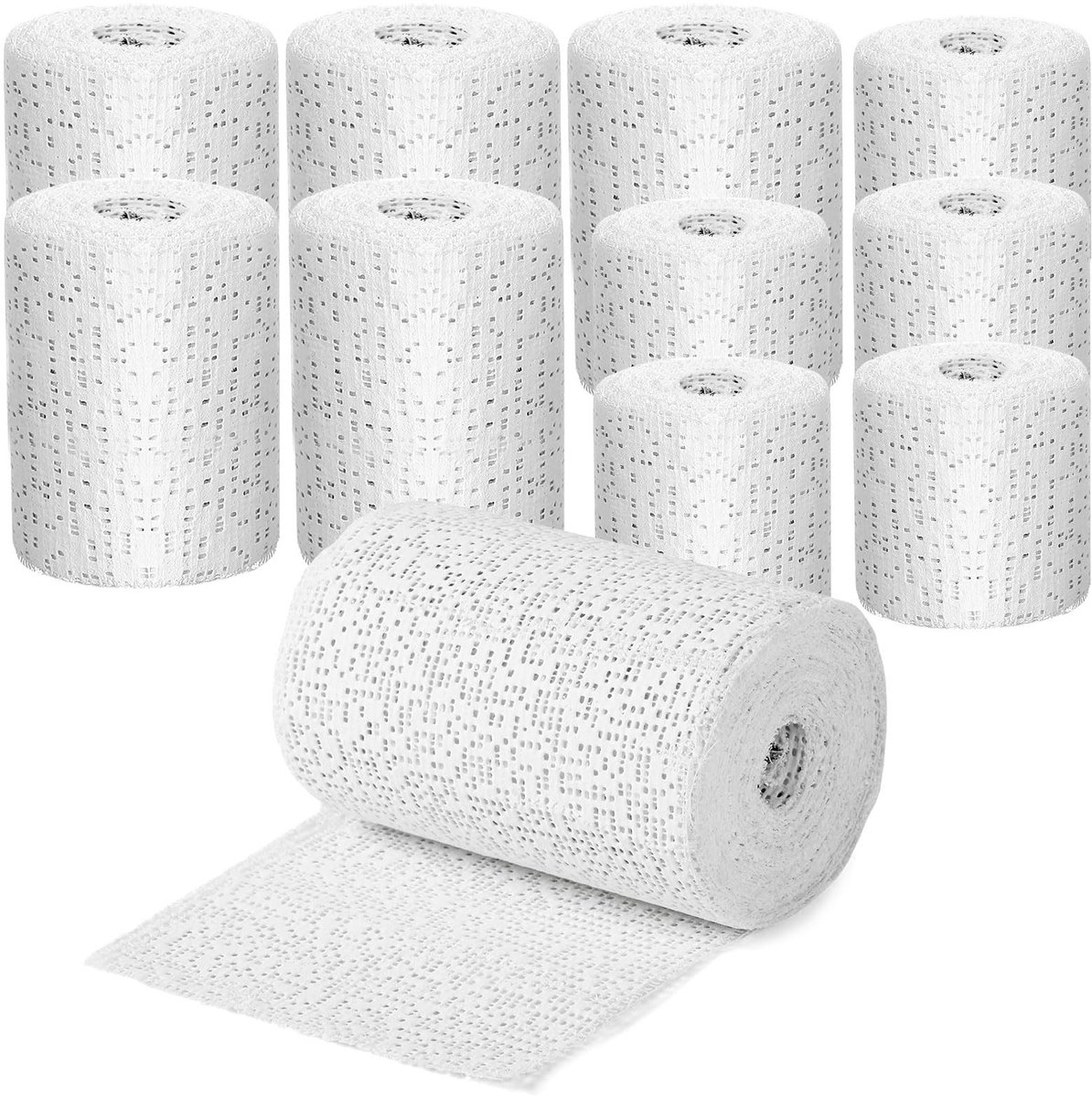 Dailygoods- Gipsverbandset 10 Rollen - Gipsverband Knutselen