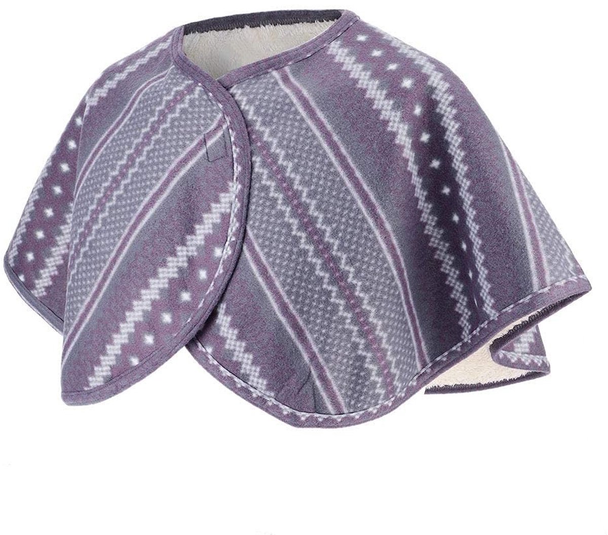 Dailygoods- Schouderwarmtepad - Warmte Kussen Nek en Schouder - Draadloos - Zacht Pluche - Voor Thuisgebruik - Comfortabele Warmte - Warmtekussen