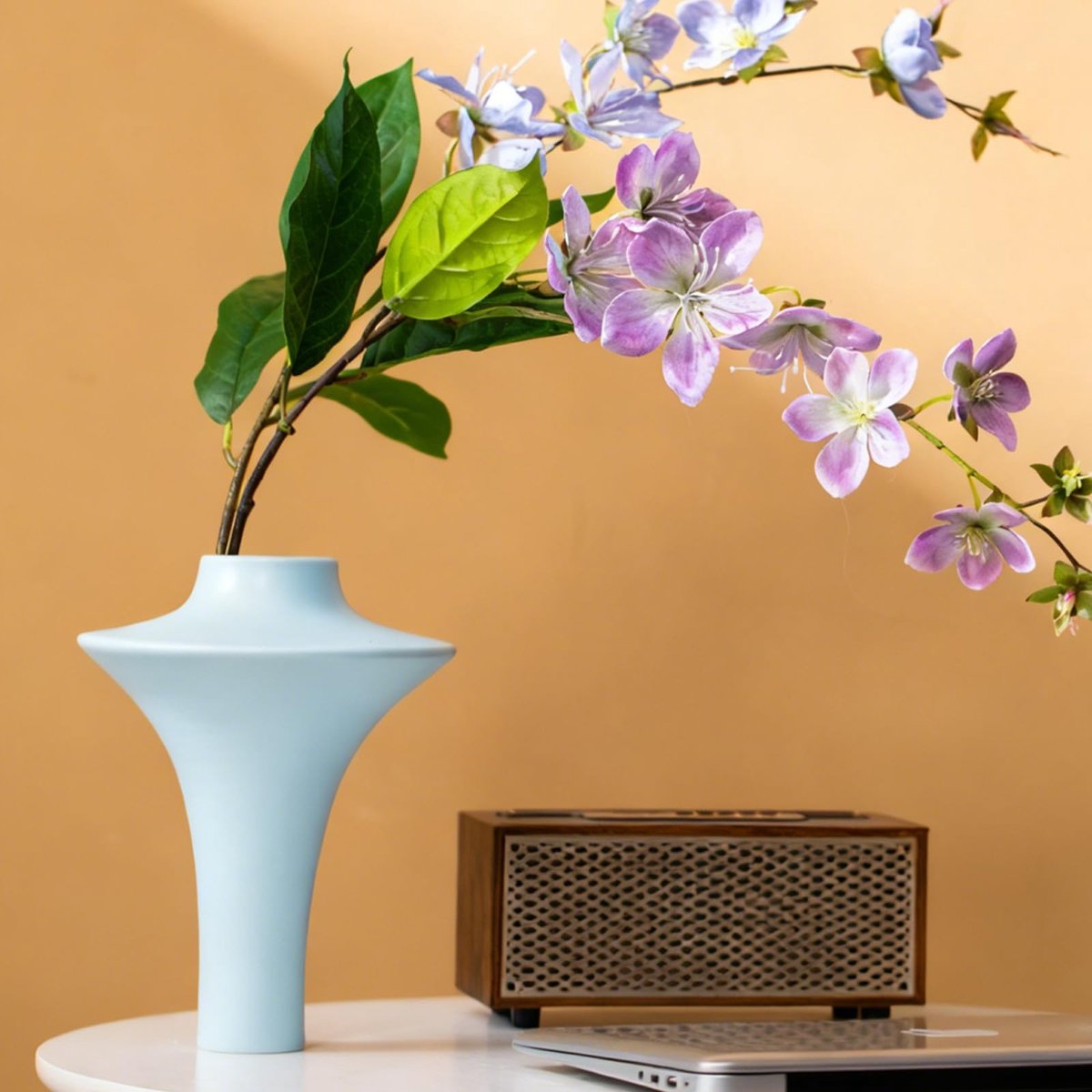 Dailygoods- Keramische Vaas - Handgemaakt - Moderne Boho - Bloemenvaas - Uniek Design - Perfect voor Woondecoratie