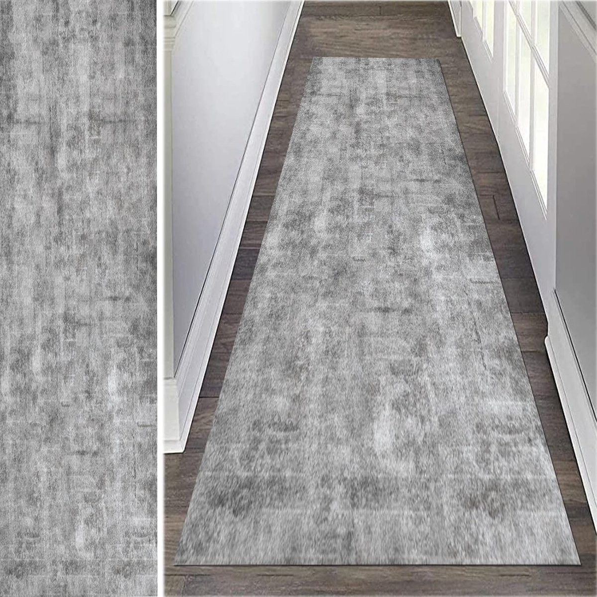 Karpet Runner - Smalle Vloerbedekking - Hal Beschermen - Antislip Onderkant - 80x300cm - G
