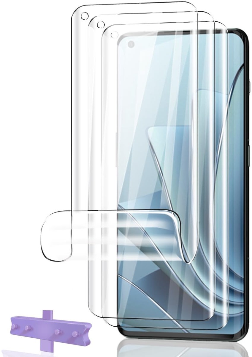 Dailygoods - Displaybeschermfolie voor OnePlus 11, 3 Stuks, Krasbestendig en Luchtbelvrij