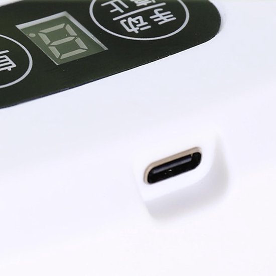 Automatische Deegmaker - Deegpers Keuken - Zelf Hapjes Maken - Imitatie Handdruk Techniek - 16 cm Hoog - Wit — afbeelding 3