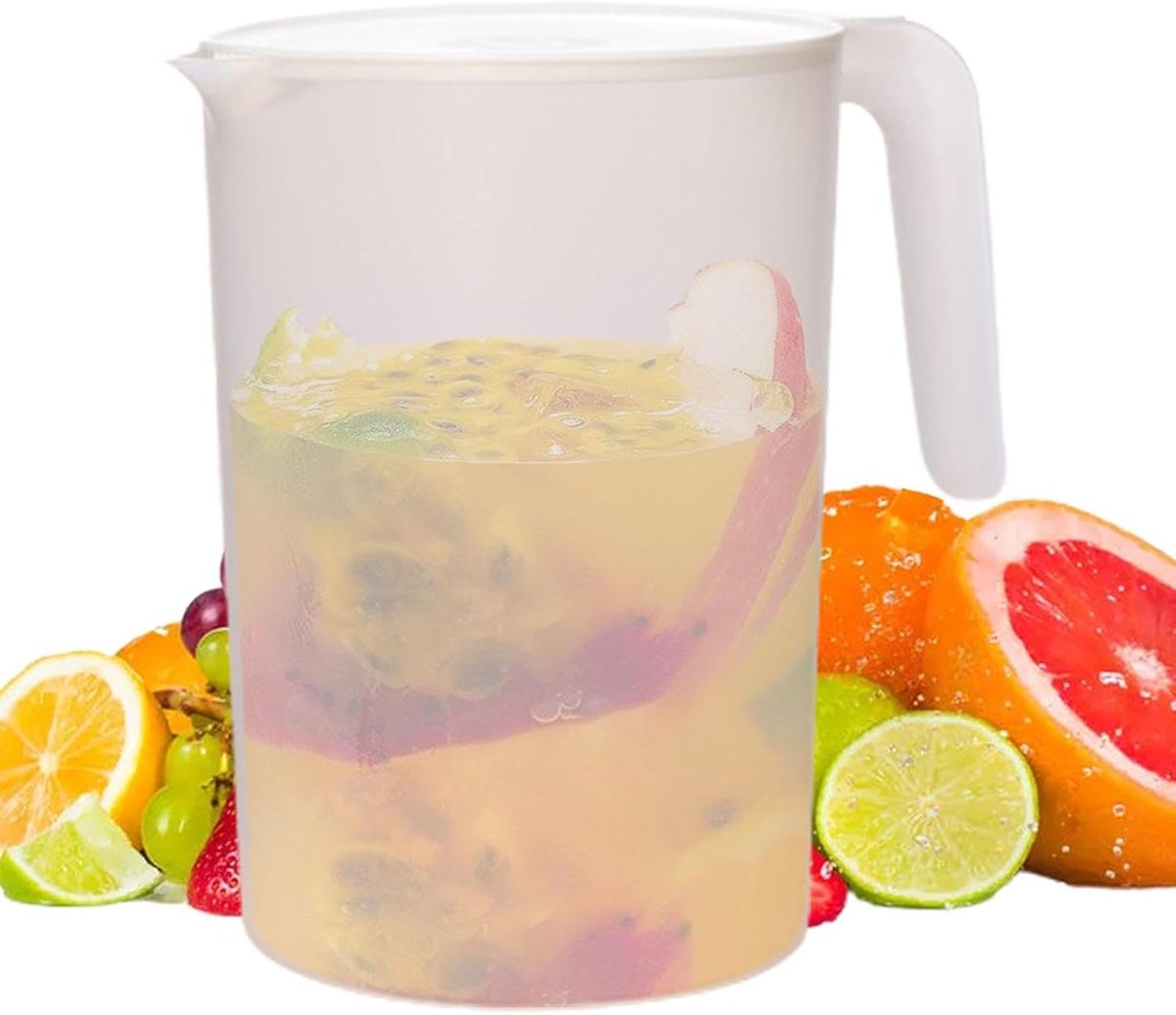 Waterkruik - Drankdispenser - Dranken Serveren - Hittebestendig - 2 liter - Wit