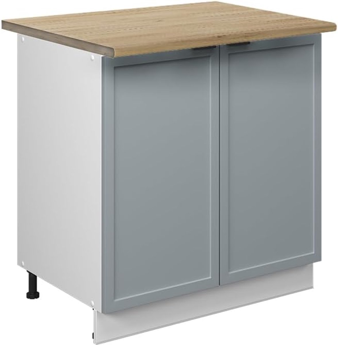 Wastafelkast met plank - Keukenonderkast - Keuken Opbergen - Soft-close scharnieren - 80 c
