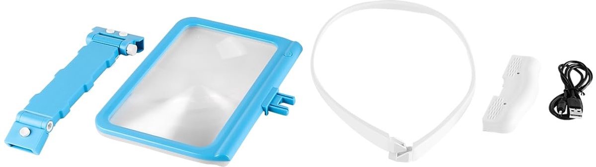 Dailygoods - Nek-hangloep met 48 Lampjes voor Lezen