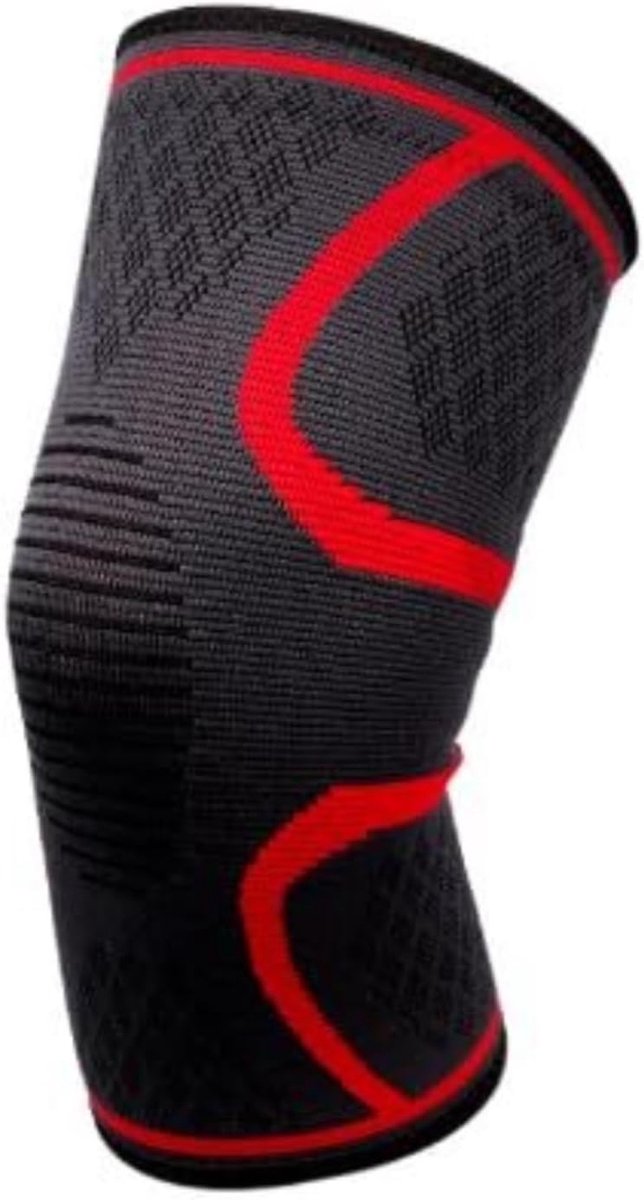 Kniebeschermers Sport - Universele Knie Steun - Sport Blessure Preventie - Comfortabele Ondersteuning - Unisex - Zwart