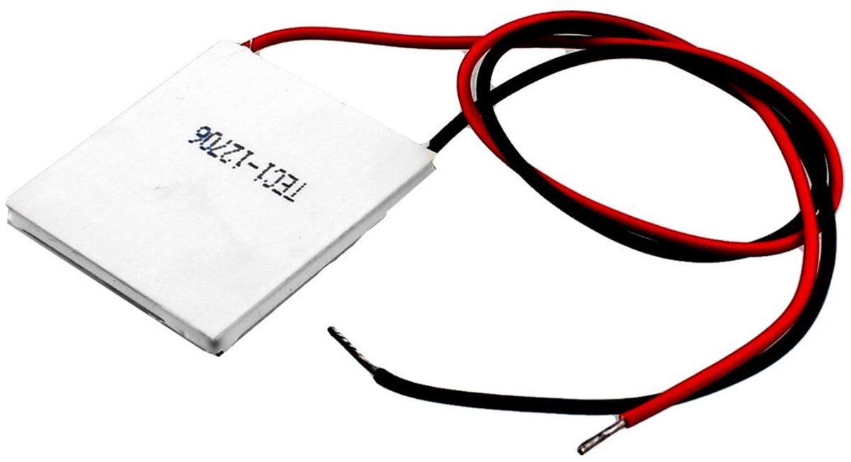 Koelmodule - Thermo-elektrisch - Apparaten Koelen - Hoge Koelcapaciteit - 40x40x3.4mm - Wit
