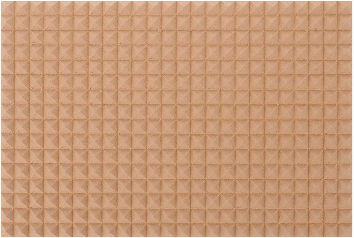 Houten Voetmat - Massage Plank - Ontspanning Thuis - Professionele Acupressuur - 30 x 20 cm - Khaki