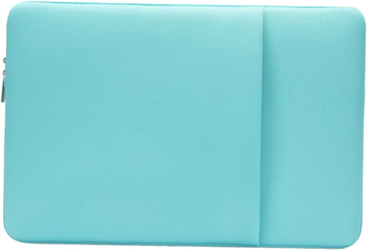 Laptop Tas - Tablethoes Opbergzakje - Zakelijk Reizen - Spatwaterdicht Krasbestendig - 36 x 27 x 1.5 cm - Sky