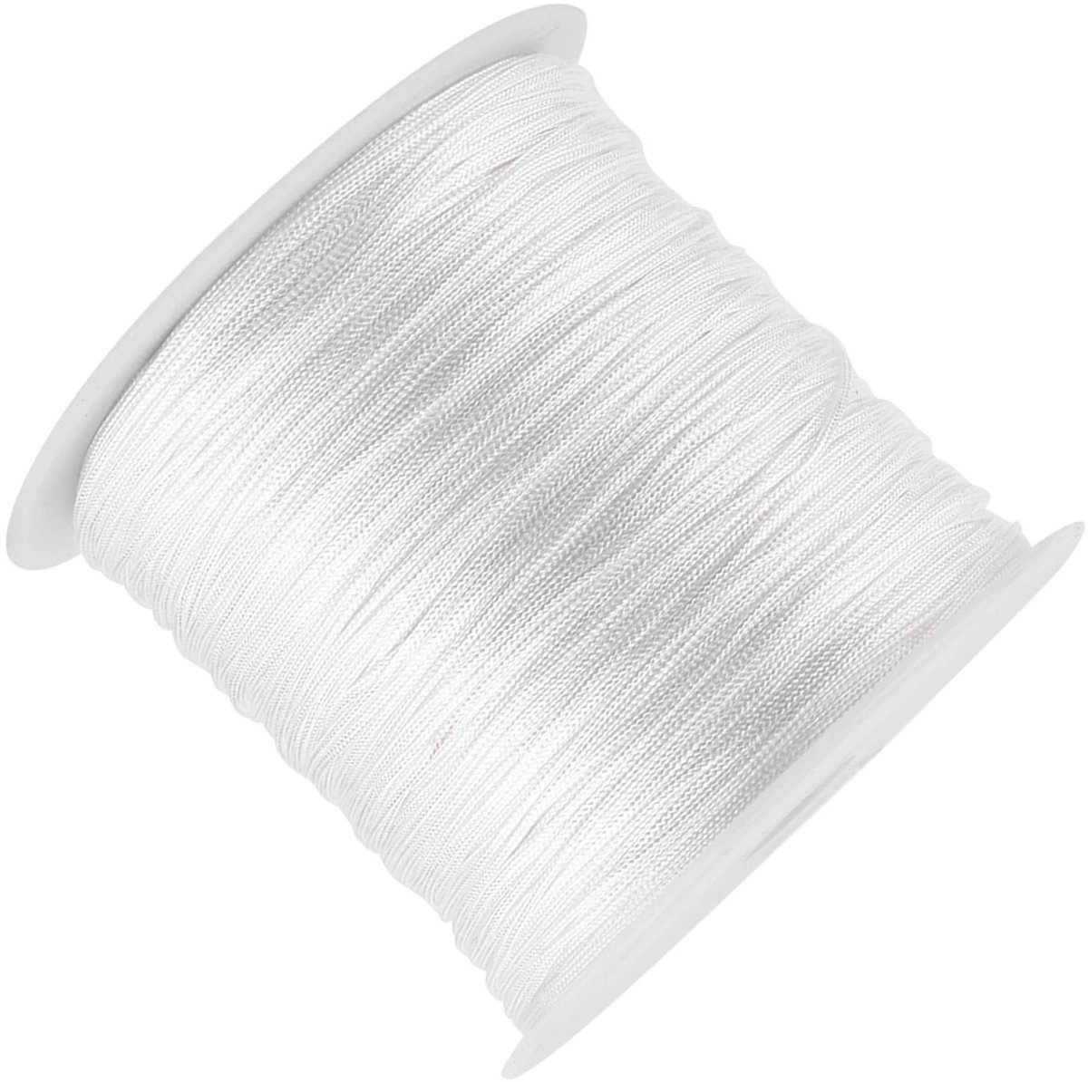 Dailygoods- Breidraad 1Mm - Nylon Koord 90M - Duurzaam Knoopkoord - Flexibel Makramee Koord - Voor Kralen en Kwastjes - Geschikt voor Chinese Knoop