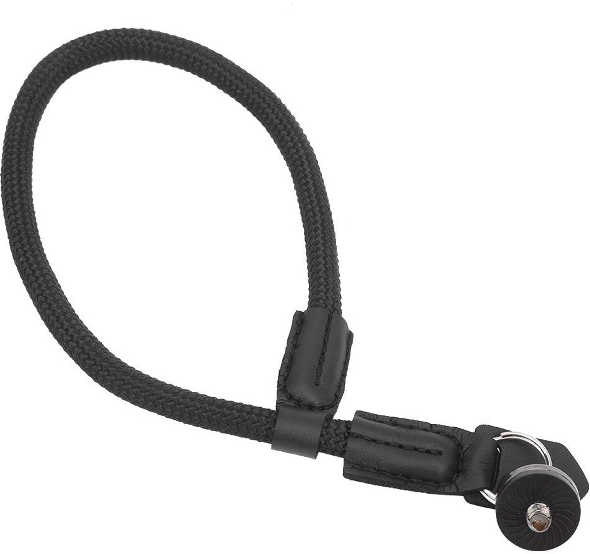 Dailygoods - Hand Polsband - Camera Lanyard - Milieuvriendelijk en Sterk - Zwart - Veiligheidsgordel - Geschikt voor Spiegelreflexcamera's