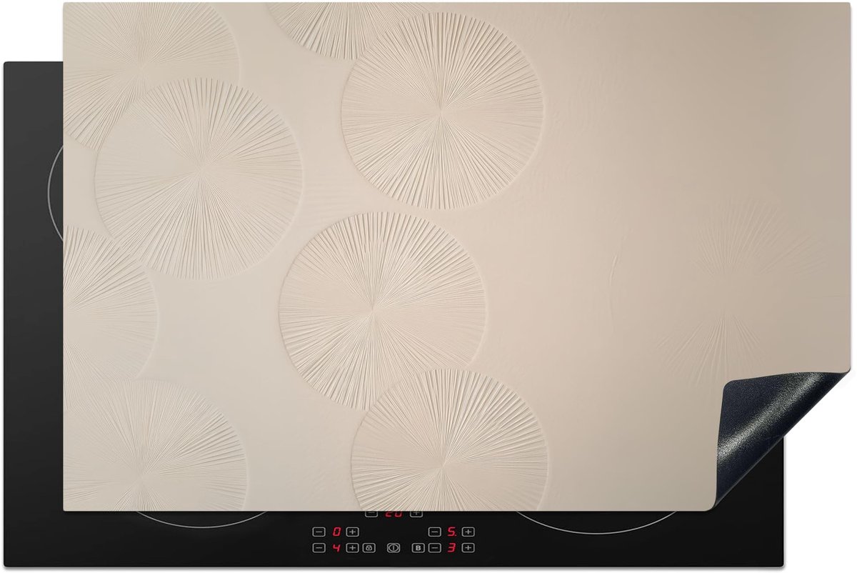 Dailygoods- Inductie Beschermer 80x52 cm - Afdekplaat Inductiekookplaat - Panbeschermers - Antislip Mat - Keuken Decoratie - Modern Design