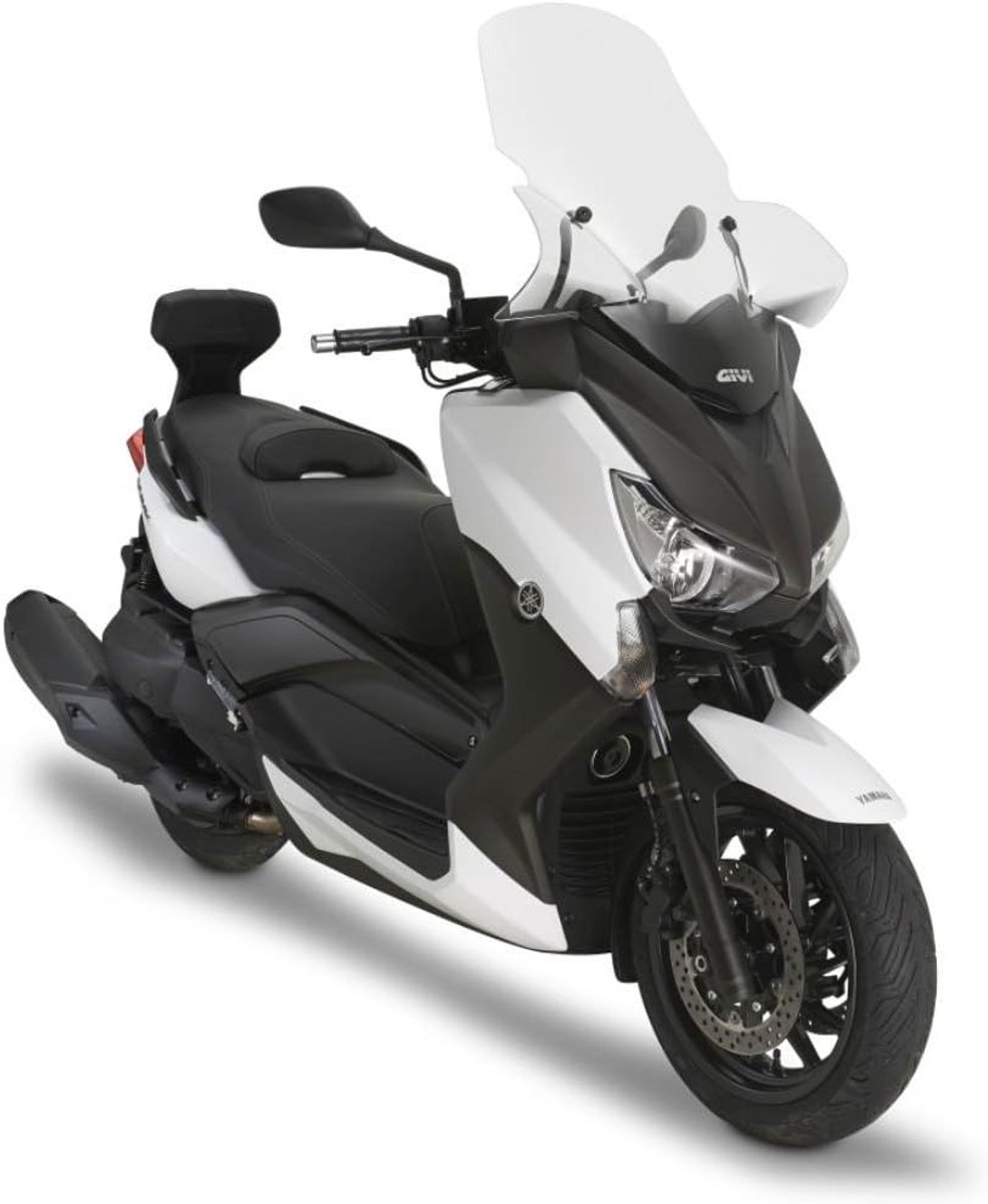 Scooter Windscherm - Transparante Voorruit - Bescherming Tegen Wind - Specifieke Pasvorm - 73 x 59 cm - Helder