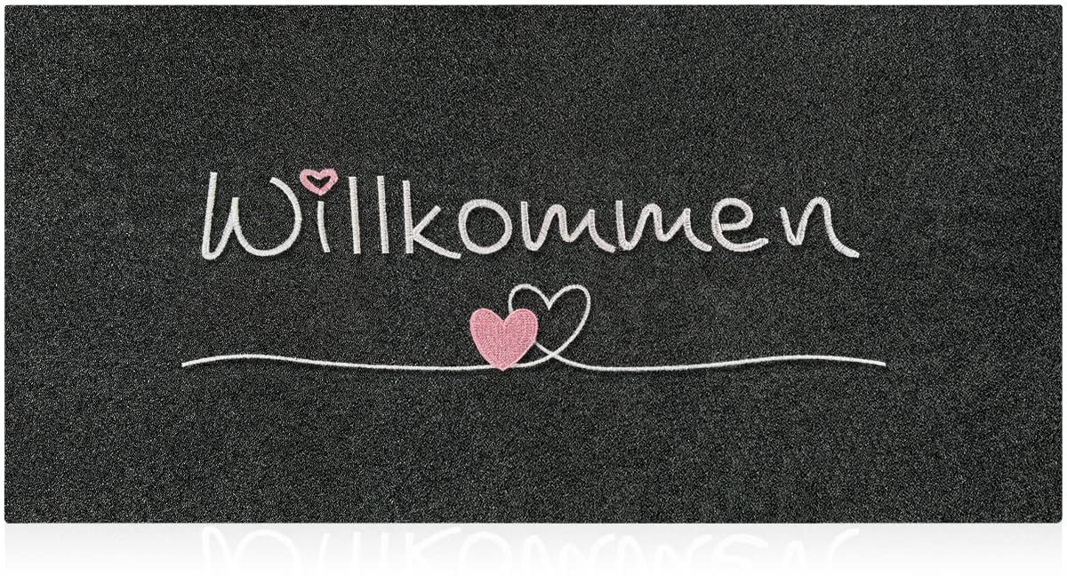 Dailygoods - AAZZKANG Deurmat 120 x 45 cm buiten binnen welkom deurmat met duurzaam antisl