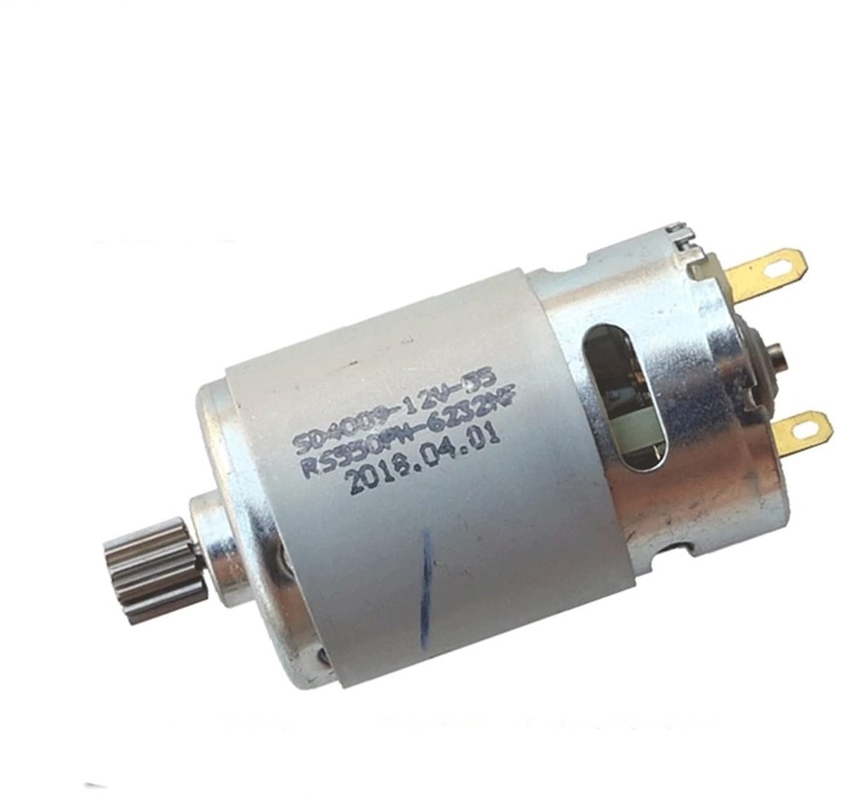 DC Motor - Modelbouw Motor - DIY Projecten - Hoge Hardheid Tandwielen - 12V 16000RPM - Zilver