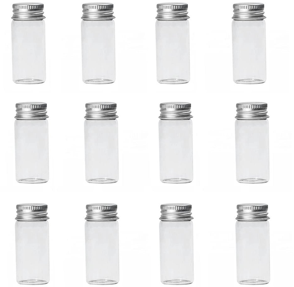 Dailygoods- Glazen Flessen 10ml - Mini Flessen - Lege Containers