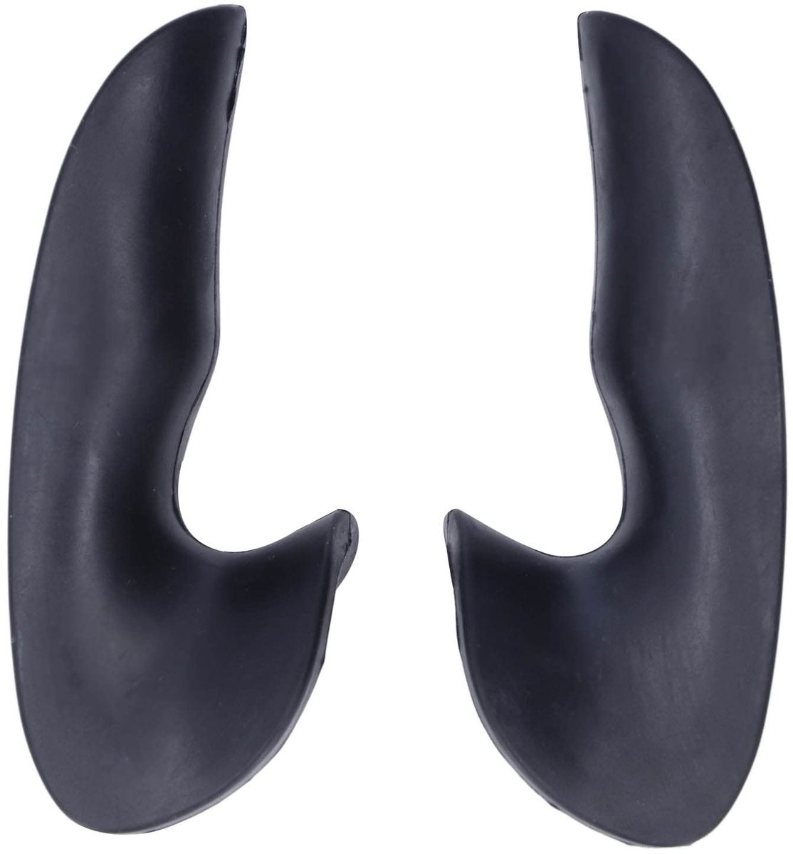 Dailygoods- Duimgreep Rubber Vervanging - Stuurwiel Duimgreep - 2 Stuks - Compatibel met Clio II MK 2 Sport RS - OEM 8200272400 - Schokbestendig Materiaal