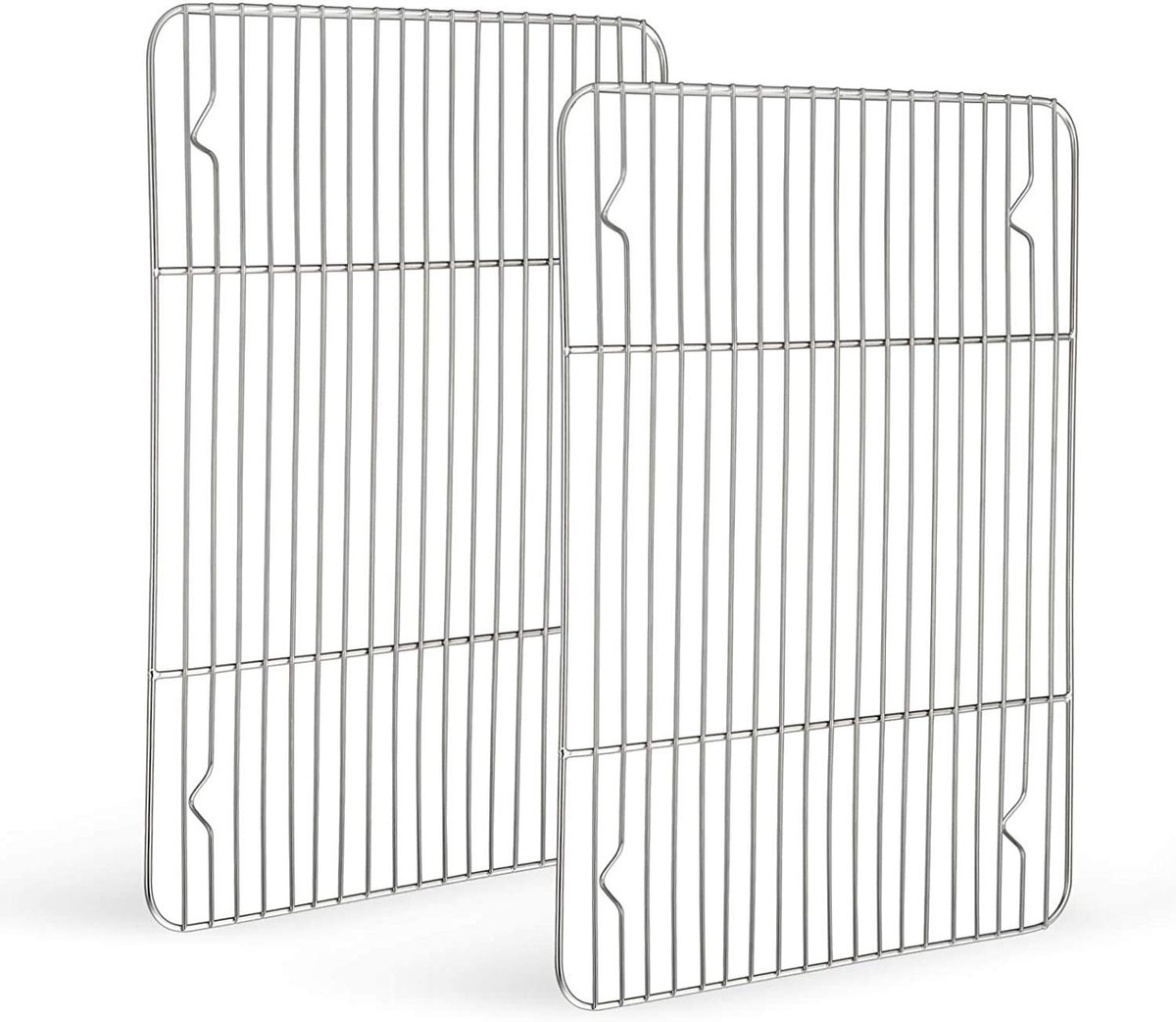 Dailygoods- Koelrooster 2-delig - Roestvrij Staal - Vaatwasbestendig