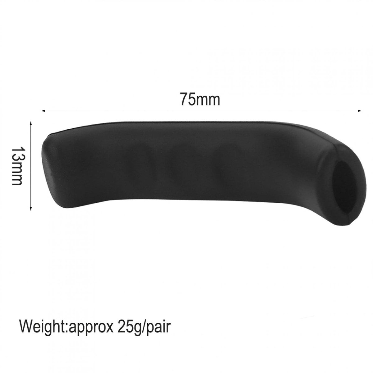 Dailygoods- Remgrepen Ergonomisch Ontwerp - Antislip - Waterdicht - Siliconen - Comfortabel - Lichtgewicht - Remhendels