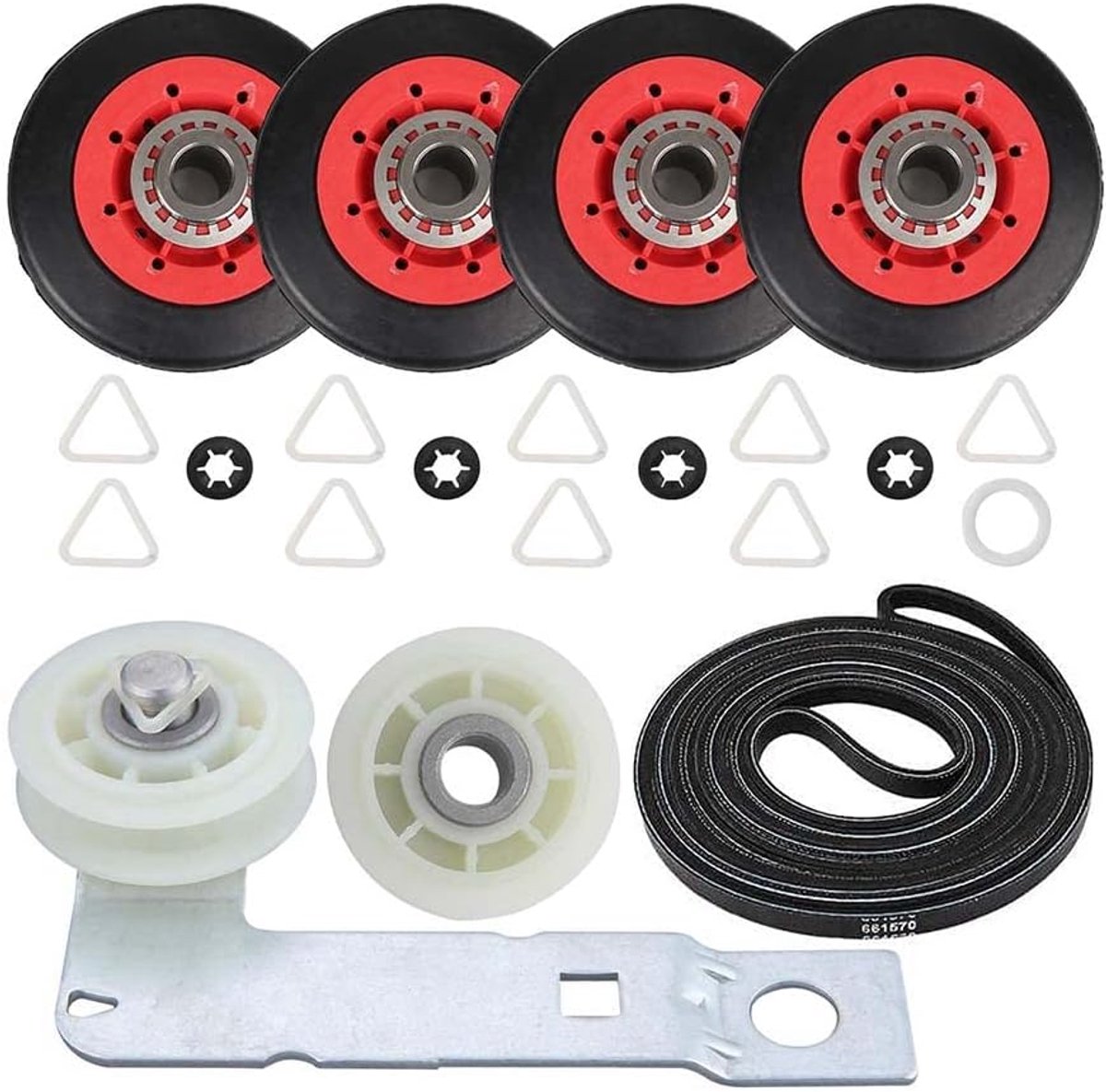Droger Reparatiekit Onderdelen Set Droger Onderhoud Duurzaam Materiaal 19x16x5 cm Niet gespecificeerd