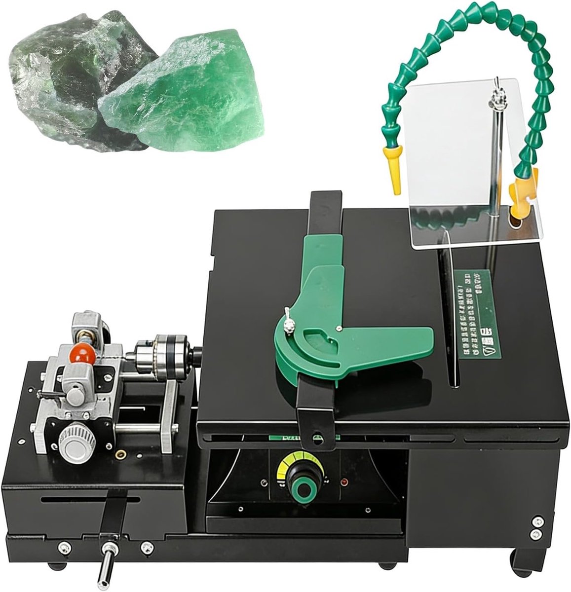 Tafelpolijstmachine - Sieraden machine - Edelstenen bewerken - 1950W Krachtige motor - 50mm zaagdiepte - One Color
