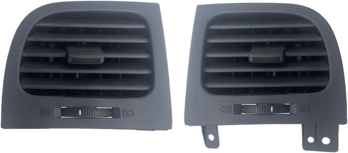 Dashboard Ontluchter Grill Paneel Auto Interieur Eenvoudige Installatie 2 Stuks L en R