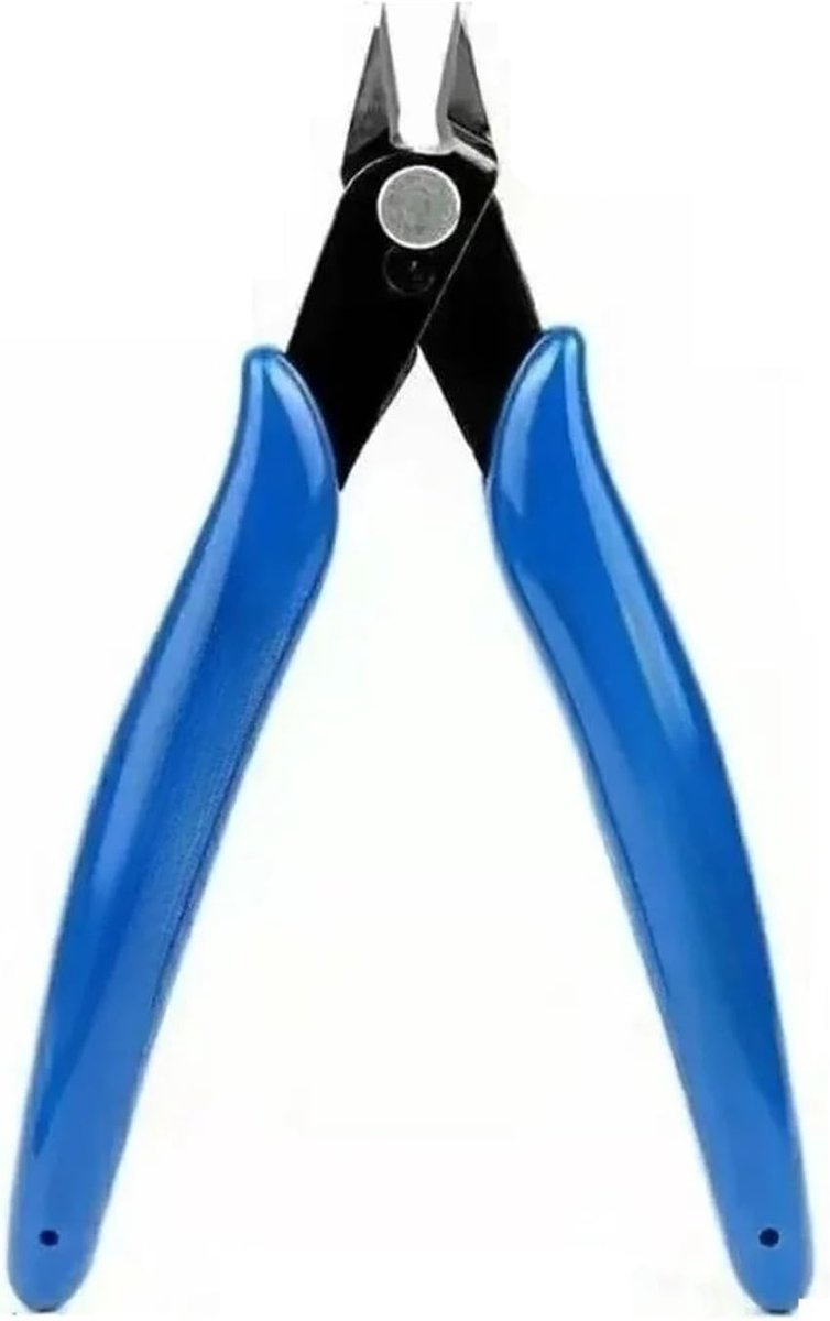 Elektricien Gereedschap Set - Draadstripper Tangen - Elektrische Reparatie - Ergonomische Antislip Handgreep - 130 mm - Zwart