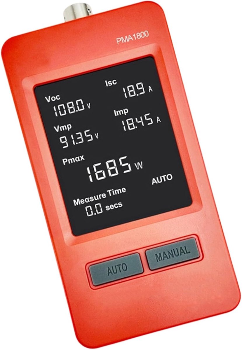 Zonne-energiemeter - MPPT Tester - Paneel Analyse - Intelligente MPPT Technologie - 148 x 75 cm - Grijs