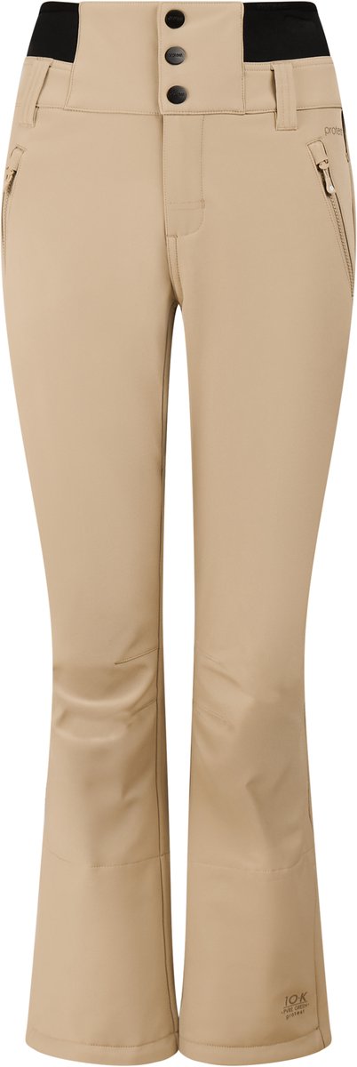 Protest PRTHindon Skibroek Dames Softshell Waterkolom 10K Beige