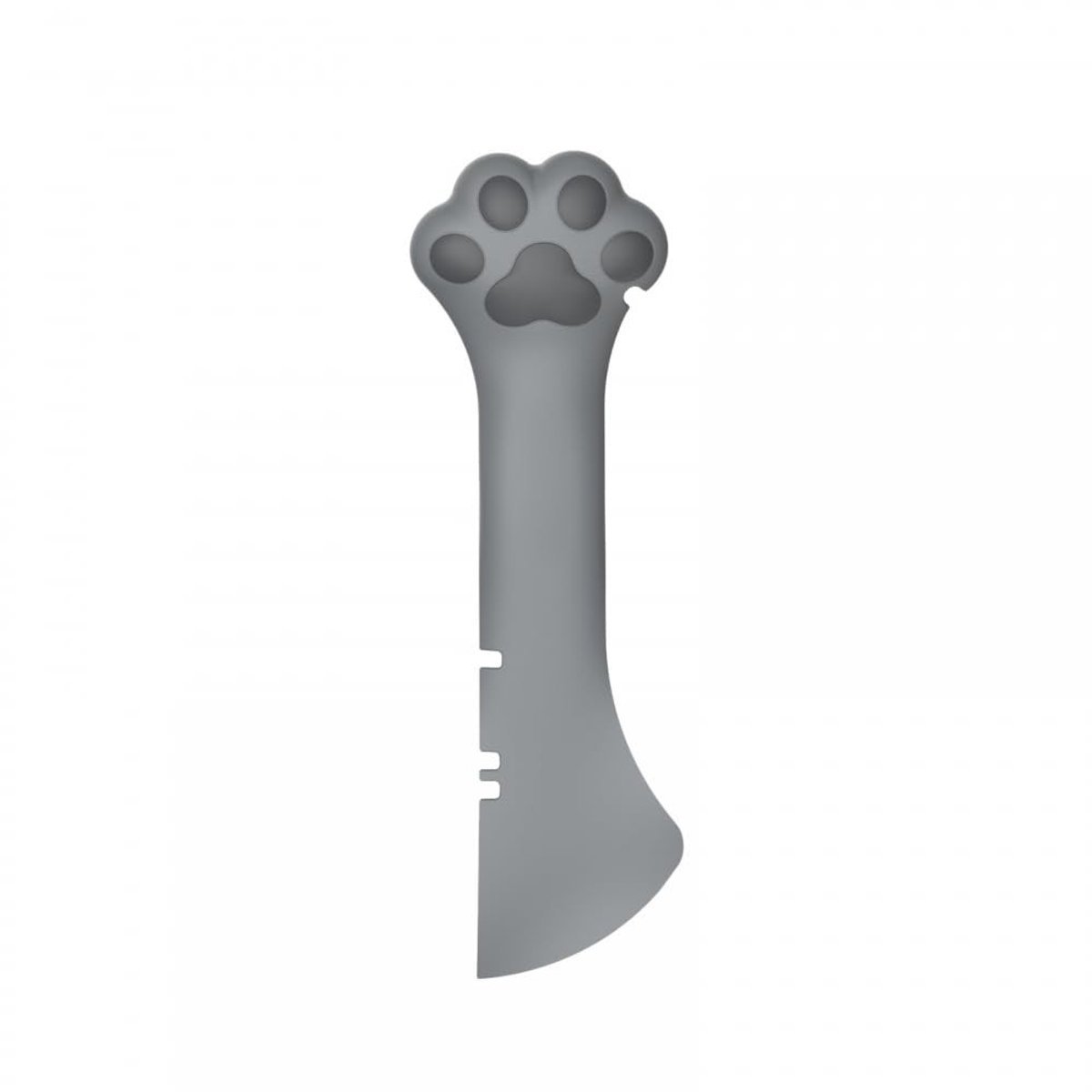 Dailygoods- Lepel voor Kattenvoer - Multifunctionele Blikopener - Ergonomisch Ontwerp - Gebogen Lepelkop - Makkelijk Schoon te Maken - Lengte 13 cm - Voerlepel