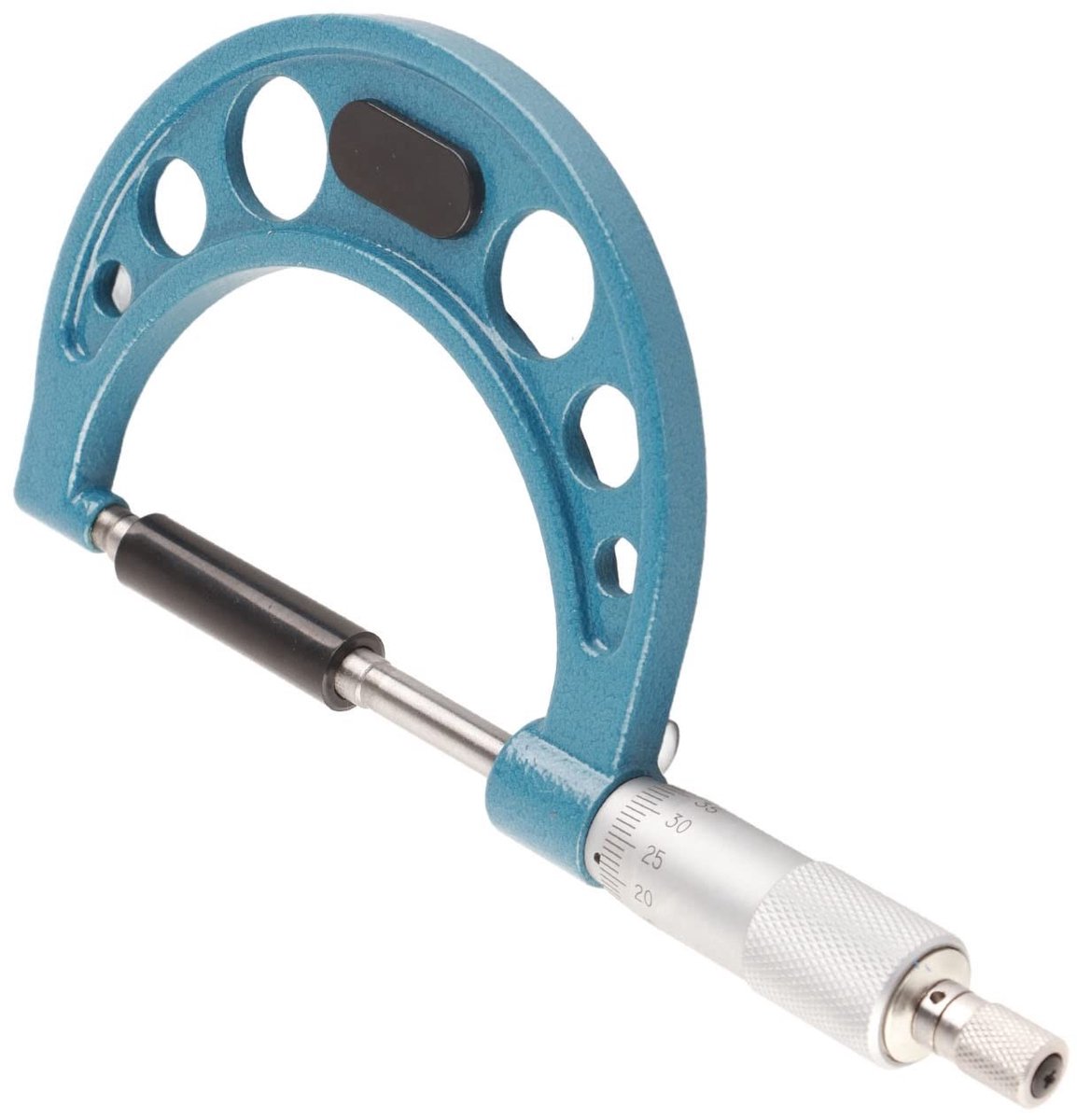 Dailygoods- Micrometer Hoge Precisie - Buitenschroefmaat 0,01 Mm - Roestvrij Staal - Draagbaar Ontwerp - Nauwkeurige Metingen - Meetbereik 50-75 Mm