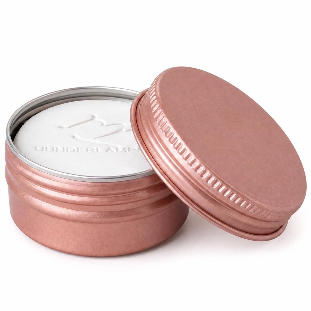 Dailygoods- Geursteendoos met 2 geurstenen - Handgegoten - Aromasteen voor auto/kantoor/slaapkamer - 45 mm diameter - Verkrijgbaar in 4 kleuren - Verspreidt aangename geur