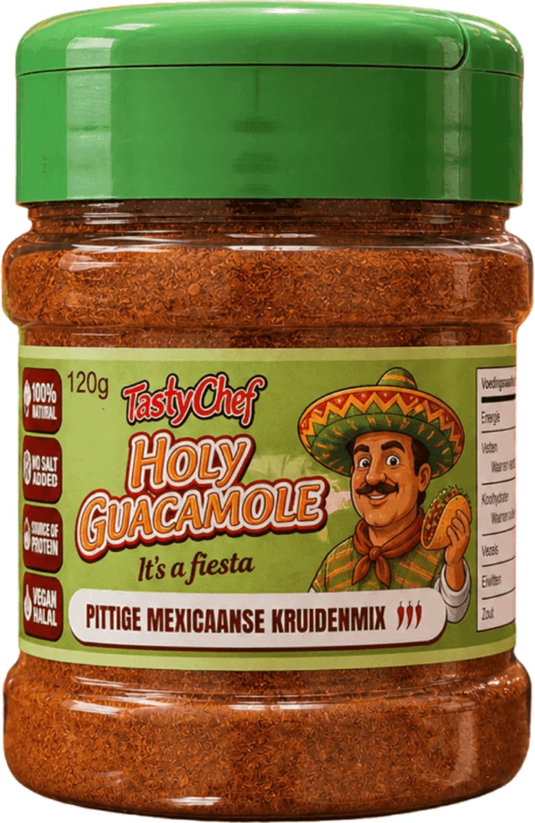 HOLY GUACAMOLE - Pittige Mexicaanse Kruidenmix