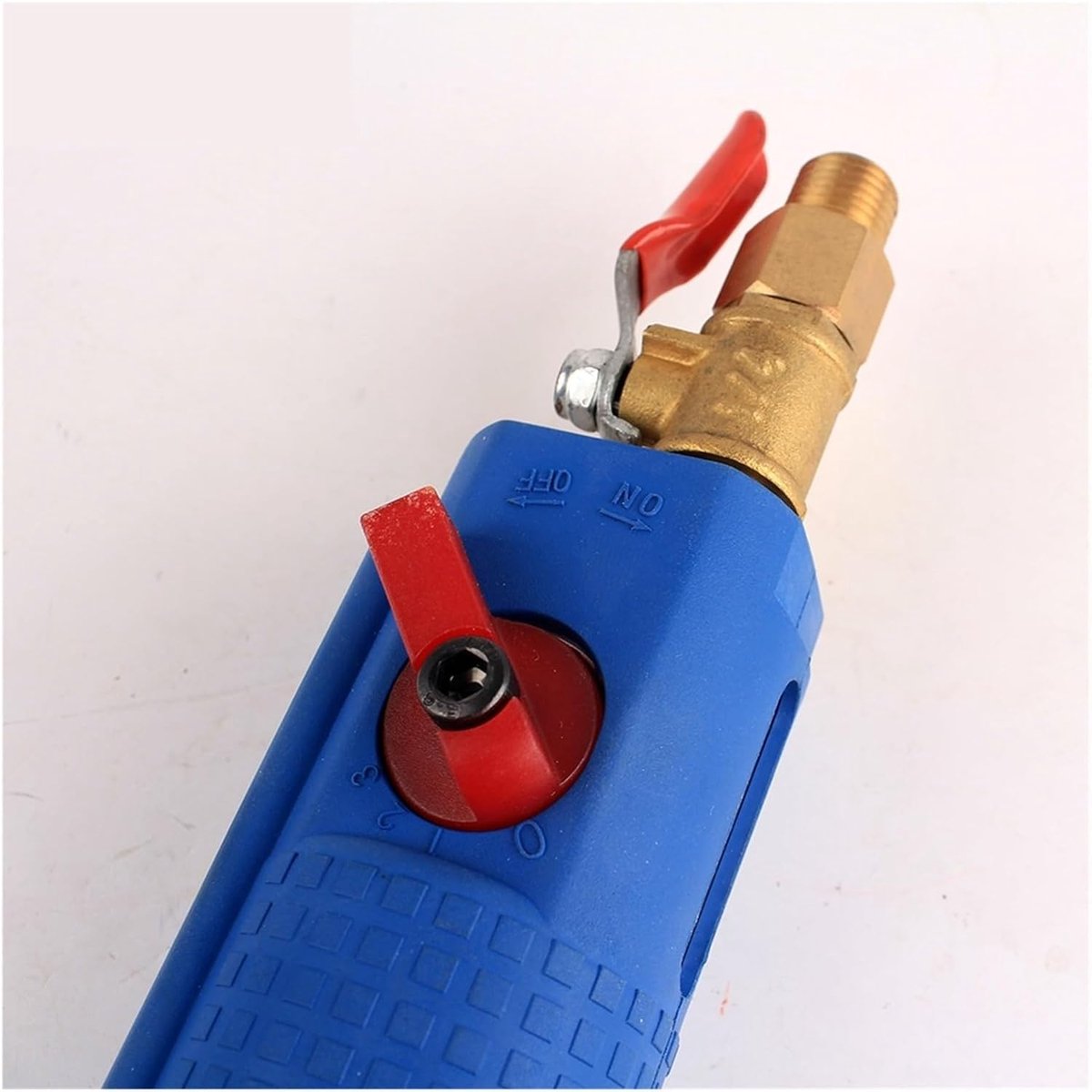 Natte Polijstmachine - Pneumatische Tool - Steen Bewerken - Veilig Luchtgedreven - 4 Inch Pad - One Color