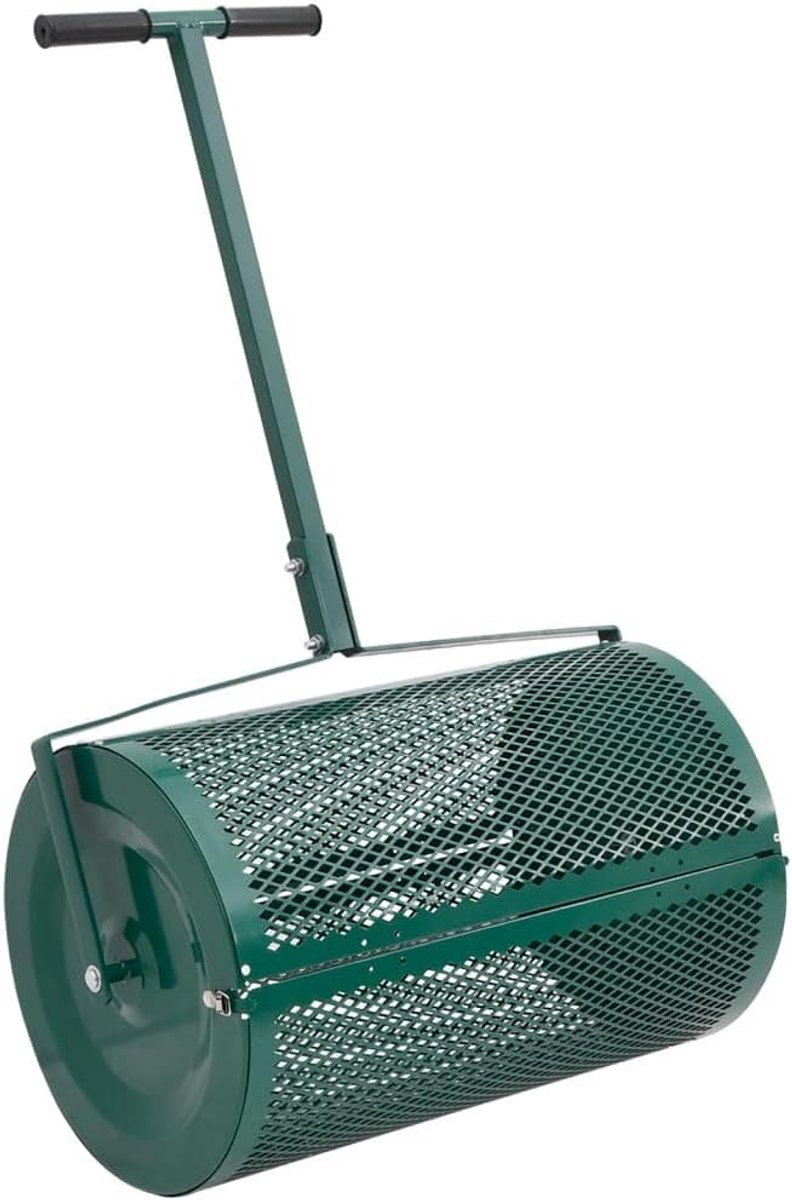 Compoststrooier - Gazonstrooier - Gazon Verzorgen - Gelijkmatige Verdeling - 75 Liter - Groen