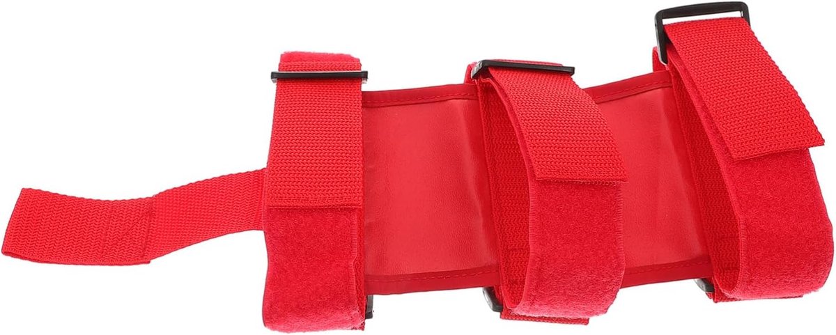 Brandblusserhouder Auto - Brandblusser Riem - Veiligheid Voertuig - Eenvoudige Installatie - 23 x 18 x 18 CM - Rood