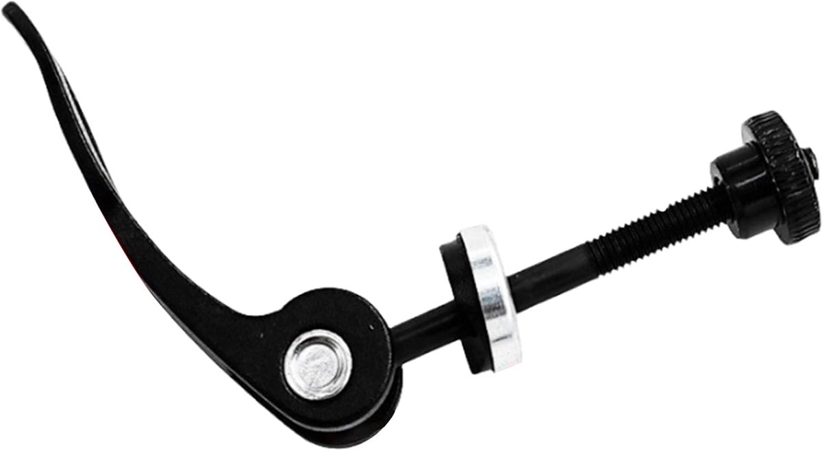 Snelspanbout Fiets - Zadelklem Schroef - Zadelhoogte Aanpassen - Gereedschapsloos Monteren - M5 x 45mm - Meerkleurig