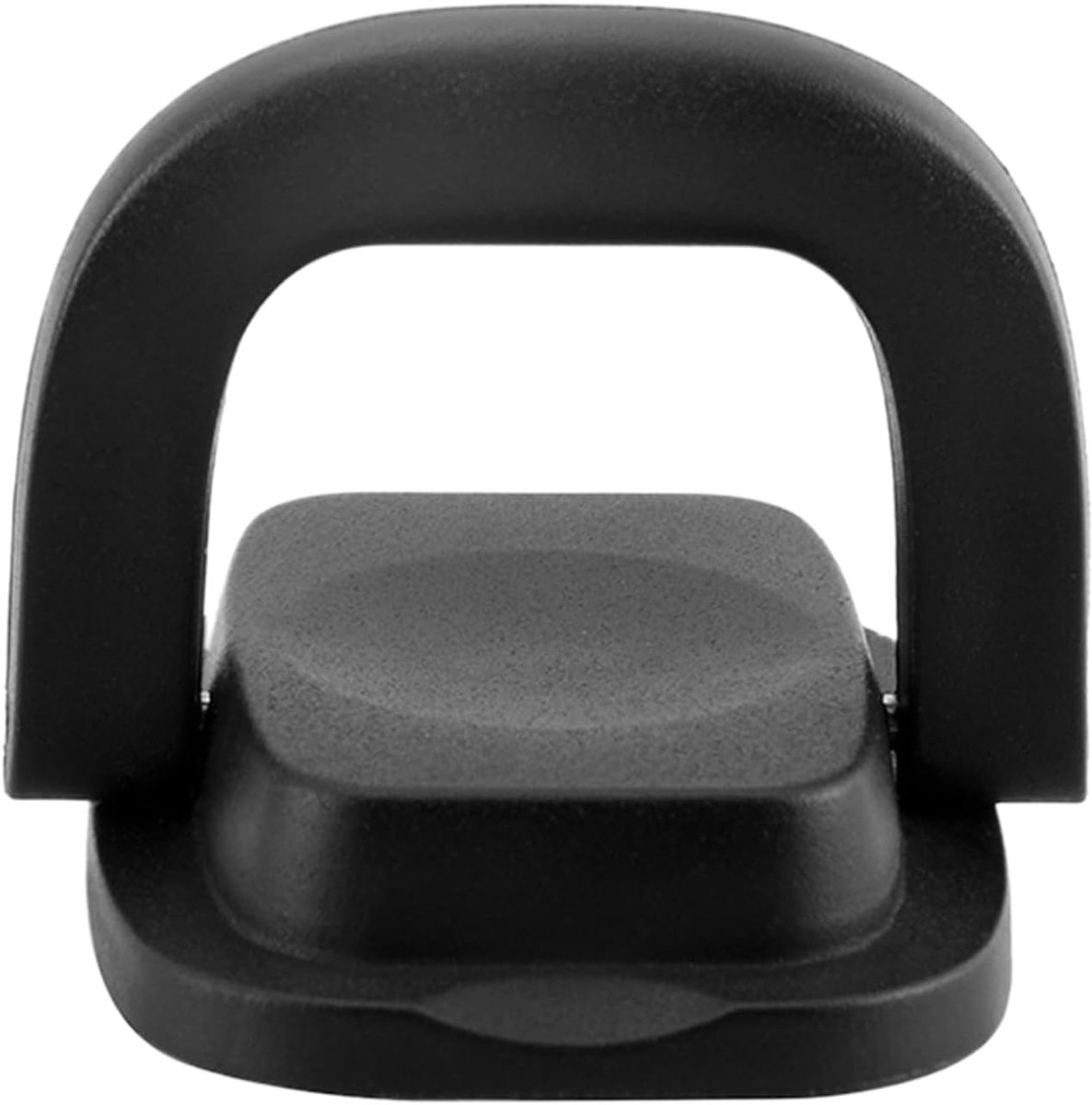 Deksel Handgreep - Pot Knop - Kookgerei Reparatie - Opvouwbaar Ontwerp - 7x7 cm - Zwart