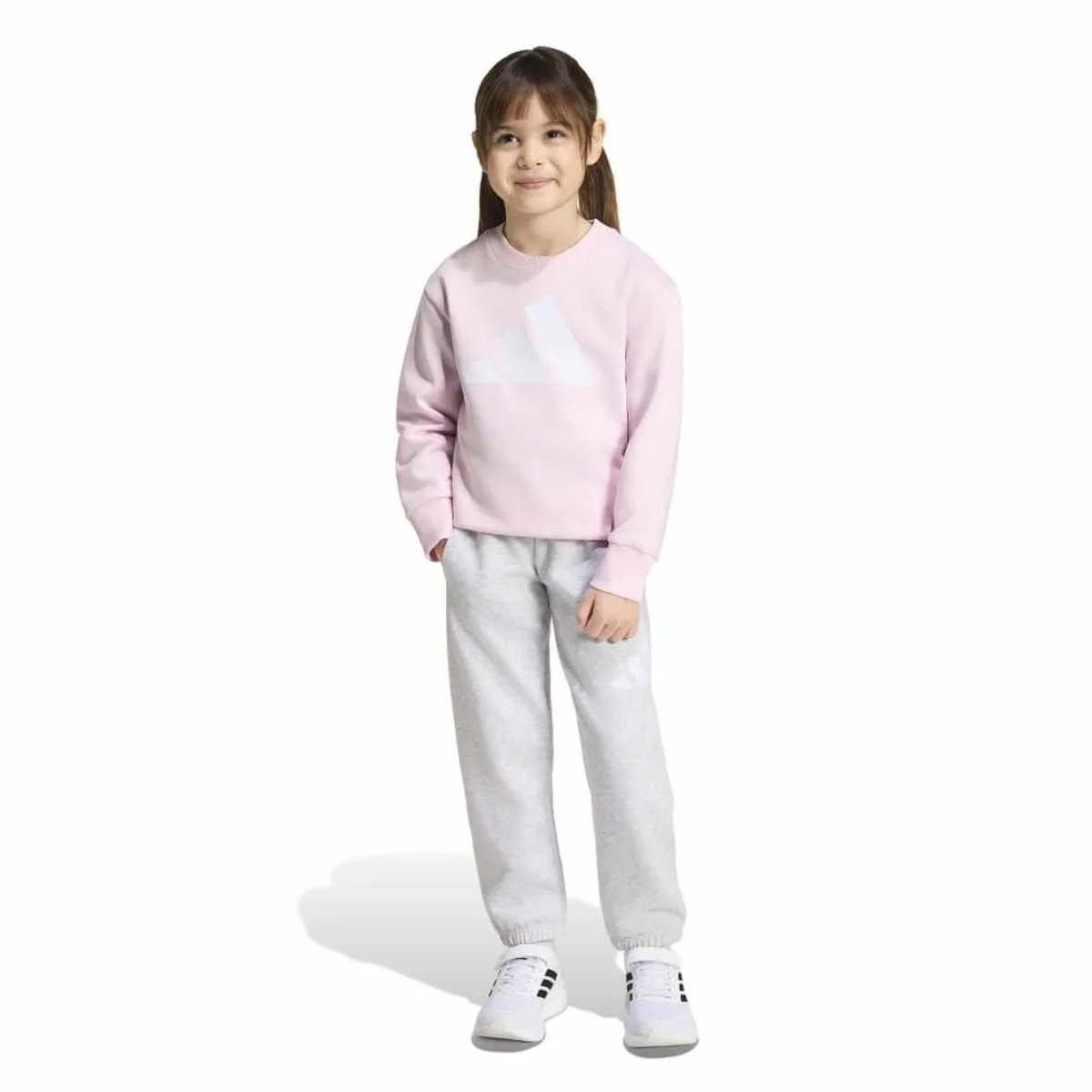Adidas Essentials Joggers Set 6-7 Years Kinderen Roze